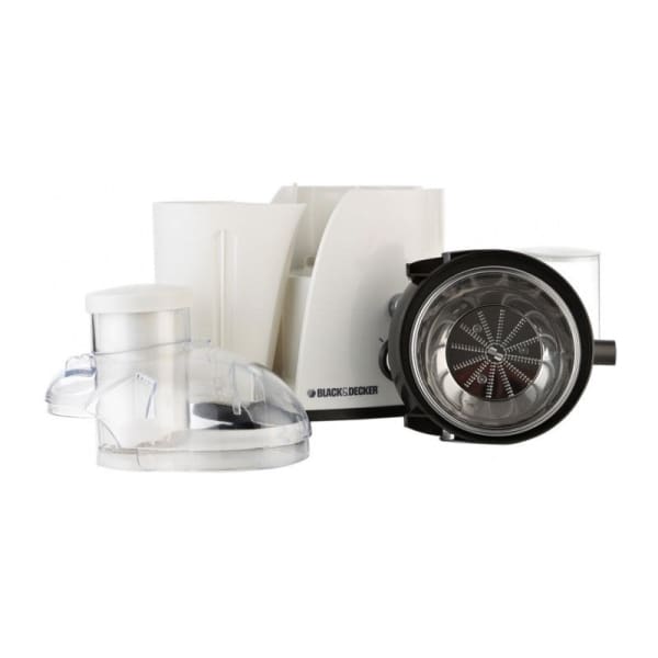 Centrifugeuse Black & Decker 400 Watt 1,3L - Blanc (JE400-B5) Centrifugeuse Black & Decker 400 Watt 1,3L - Blanc (JE400-B5)